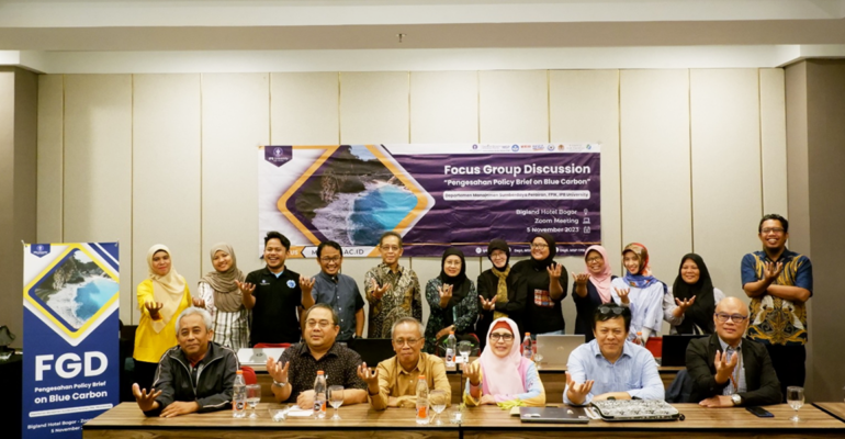 Department of Aquatic Resources Management, FFMS, IPB University Holds FGD Policy Brief Blue Carbon