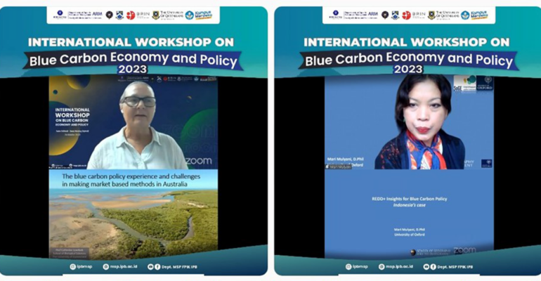 Department of Aquatic Resources Management, FFMS, IPB University Holds International Workshop on Blue Carbon Economy and Policy