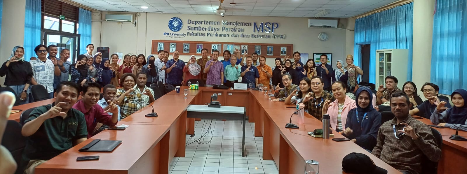 Department of MSP, LRI i-MAR, PKSPL IPB University Build Cooperation with INOS-UMT